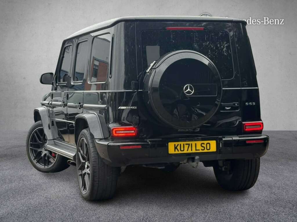 Mercedes-Benz G Class G63 9G-tronic 2021 Black #2