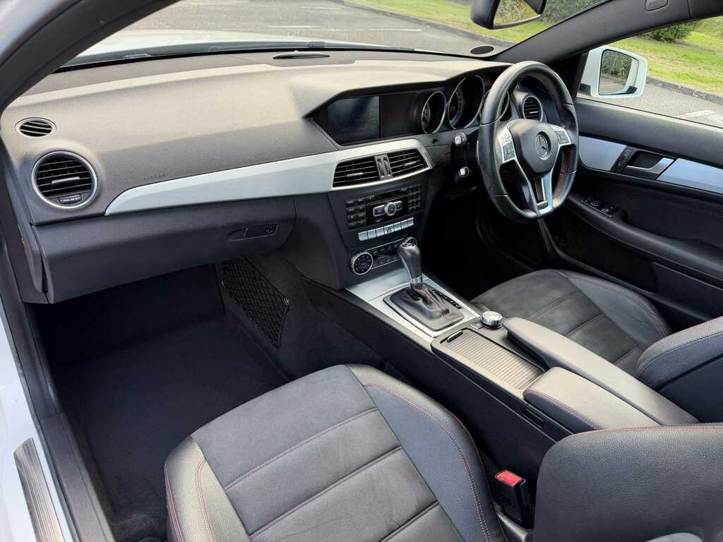 Mercedes-Benz C Class Coupe 2.1 C220 Cdi Executive Se 201464 Red #19