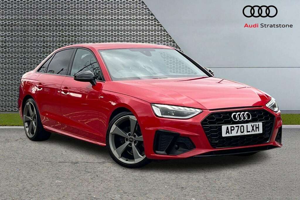 Audi A4 35 Tfsi Black Edition S Tronic 2020 Red