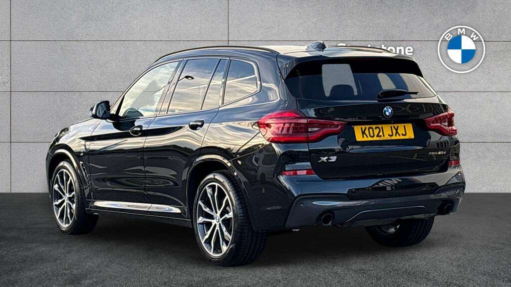 BMW X3 Xdrive20d Mht M Sport Step 2021 Black #2