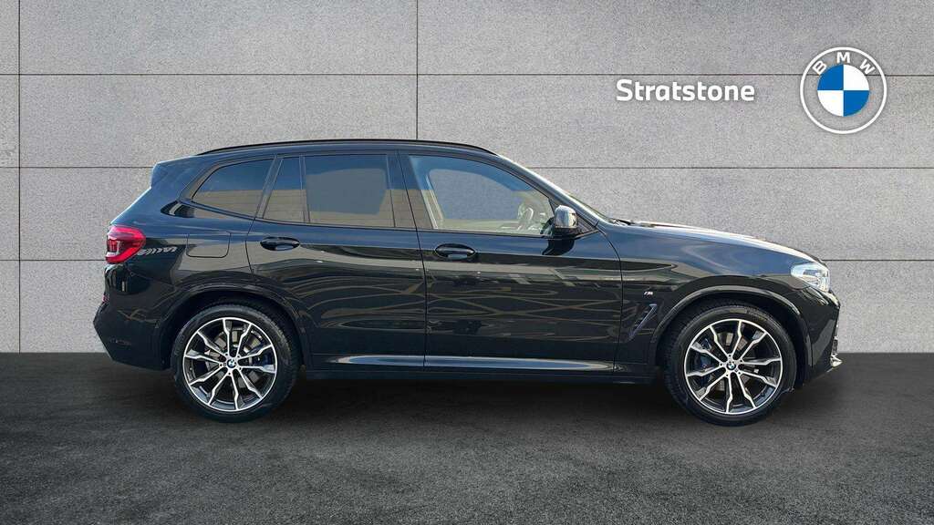 BMW X3 Xdrive20d Mht M Sport Step 2021 Black #3