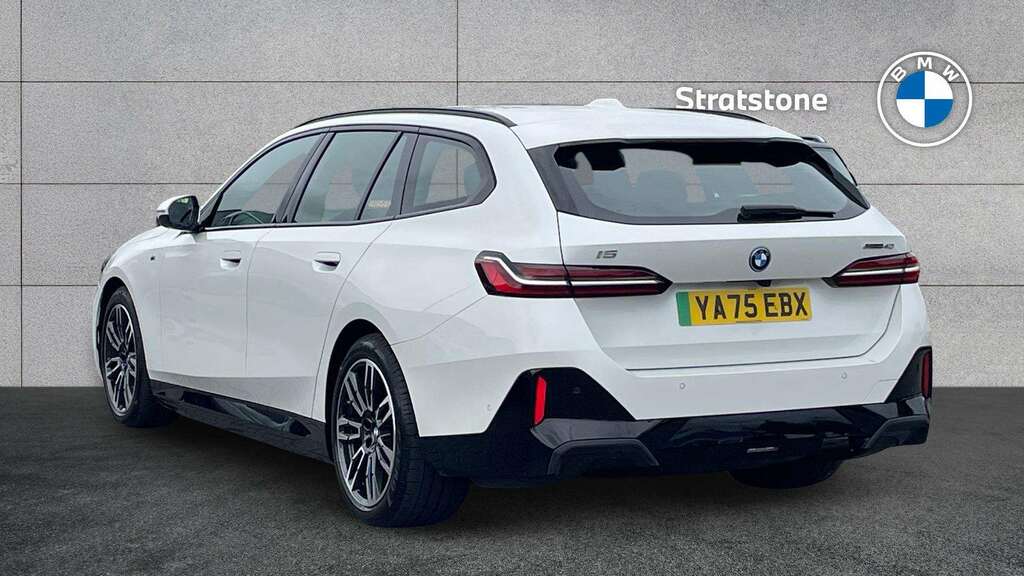 BMW i5 I5 Edrive40 M Sport Saloon White #2