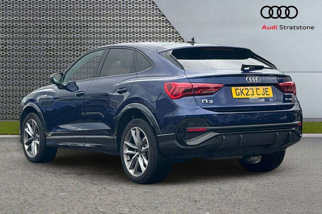 Audi Q3 40 Tdi 200 Quattro Black Edition S Tronic 2023 Blue #3