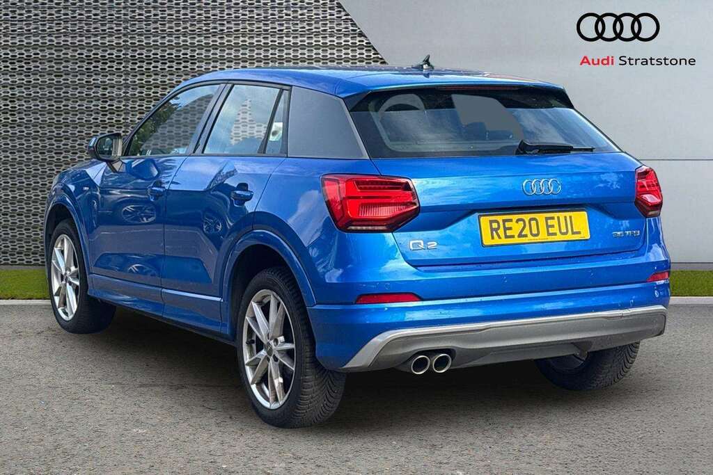 Audi Q2 35 Tfsi S Line S Tronic 2020 Blue #3
