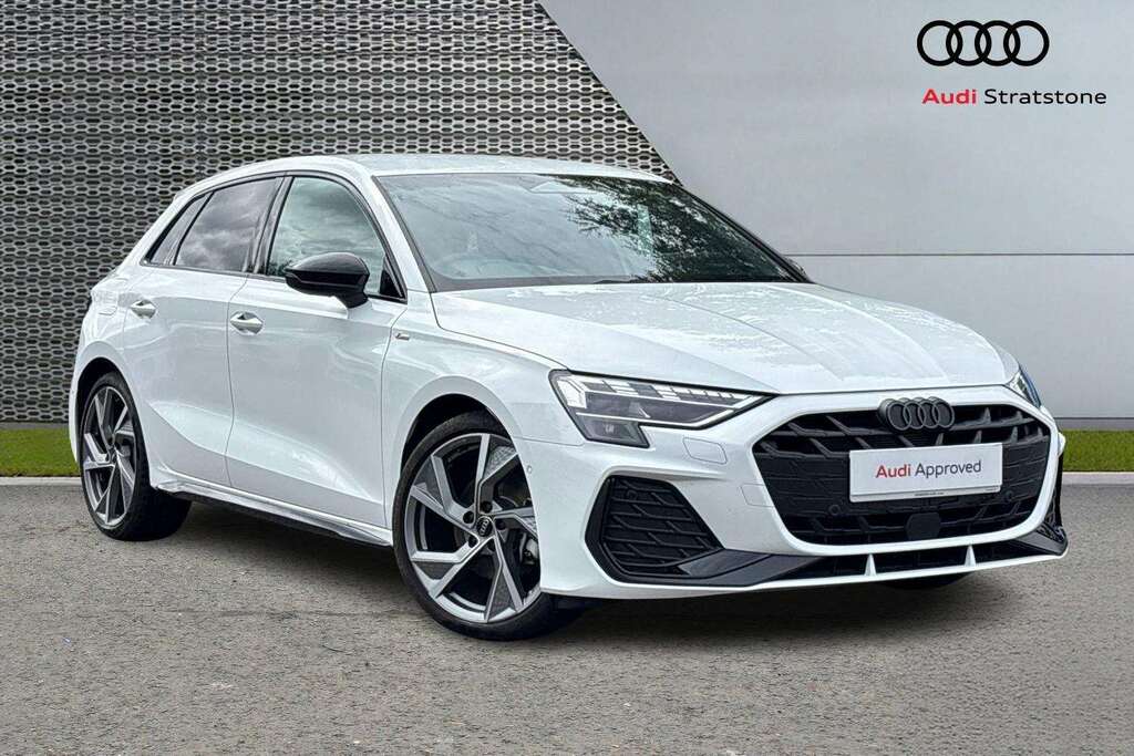 Audi A3 1.5 Tfsi 150 Black Edition S Tronic 2026 White