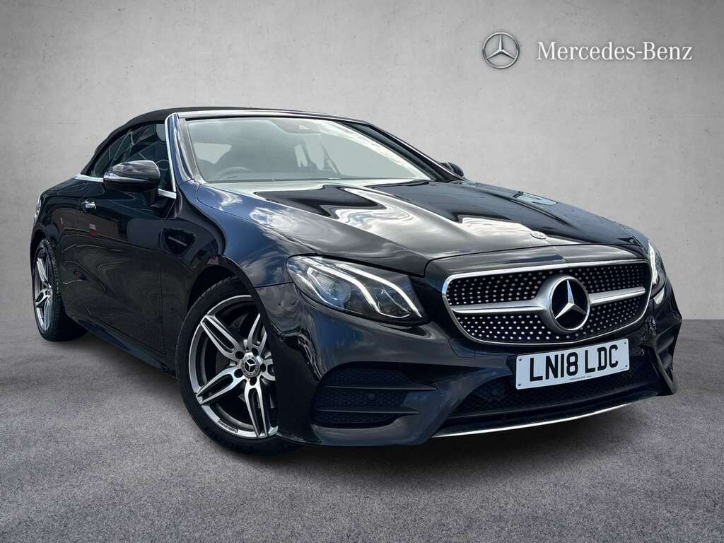 Mercedes-Benz E Class E220d Amg Line Premium 9G-tronic 2018 Black