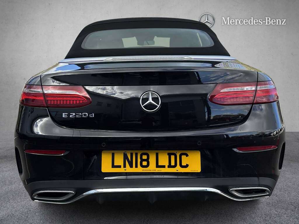 Mercedes-Benz E Class E220d Amg Line Premium 9G-tronic 2018 Black #5
