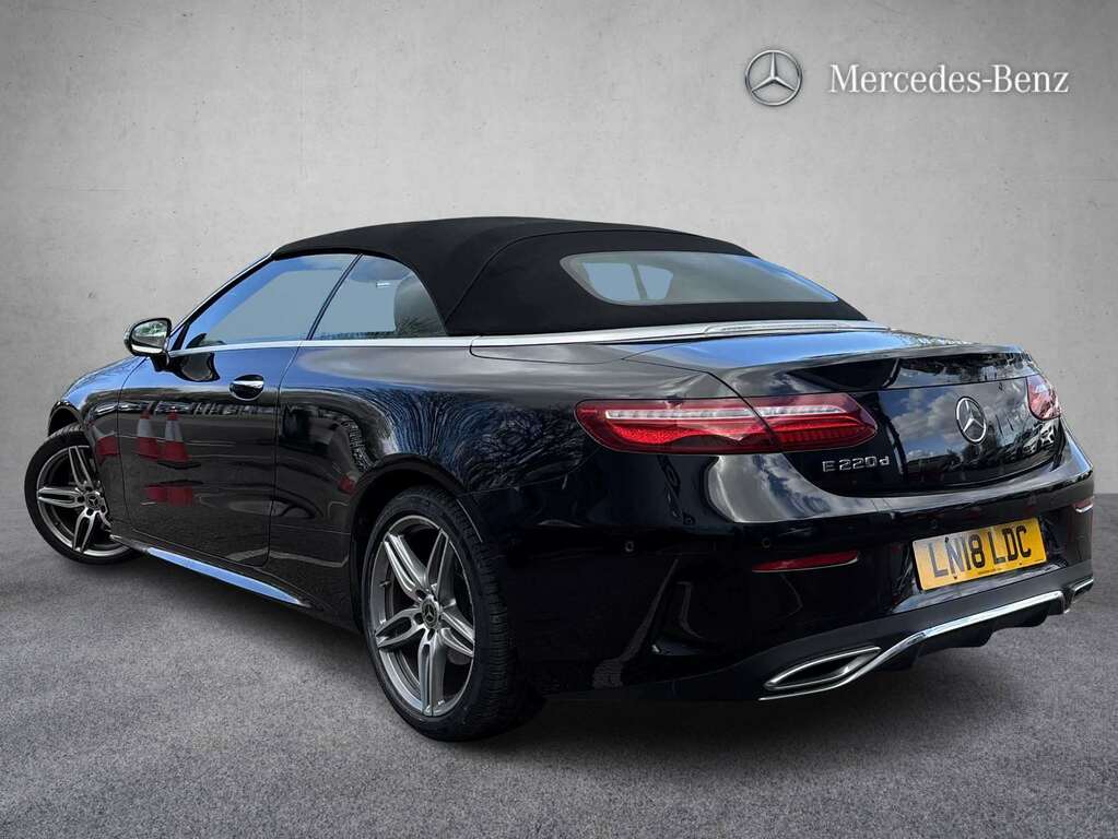 Mercedes-Benz E Class E220d Amg Line Premium 9G-tronic 2018 Black #2