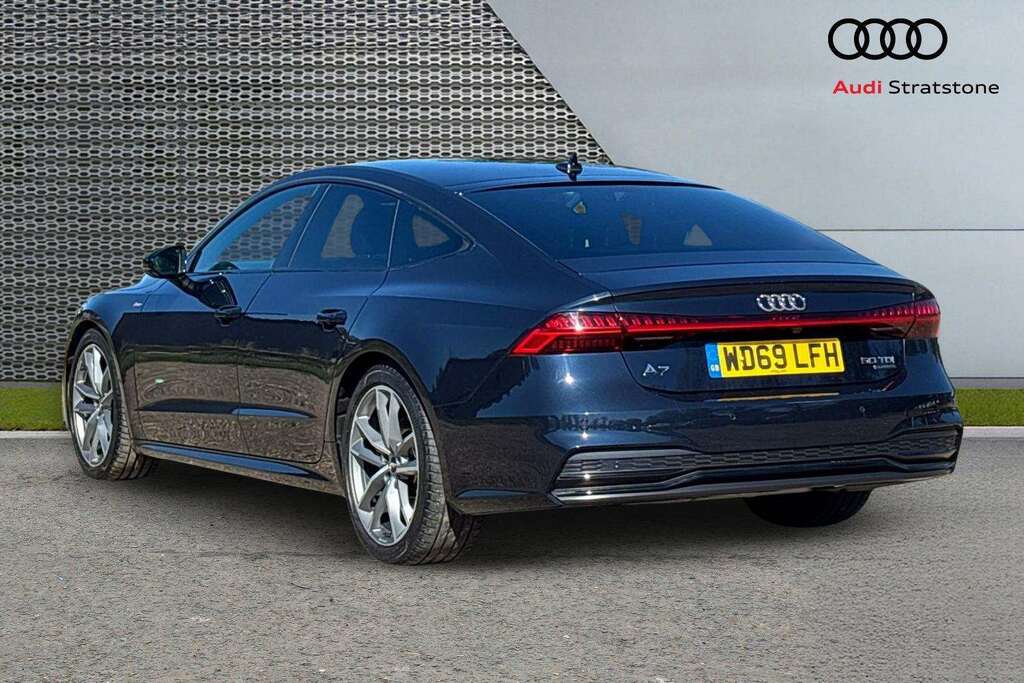 Audi A7 50 Tdi Quattro Black Edition Tip 2020 Blue #3