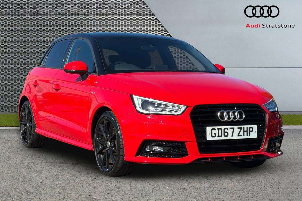 Audi A1 1.4 Tfsi 150 Black Edition Nav 2018 Red