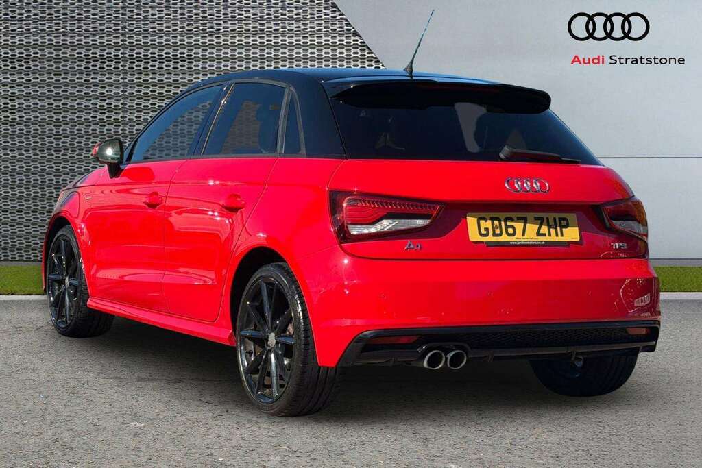 Audi A1 1.4 Tfsi 150 Black Edition Nav 2018 Red #3