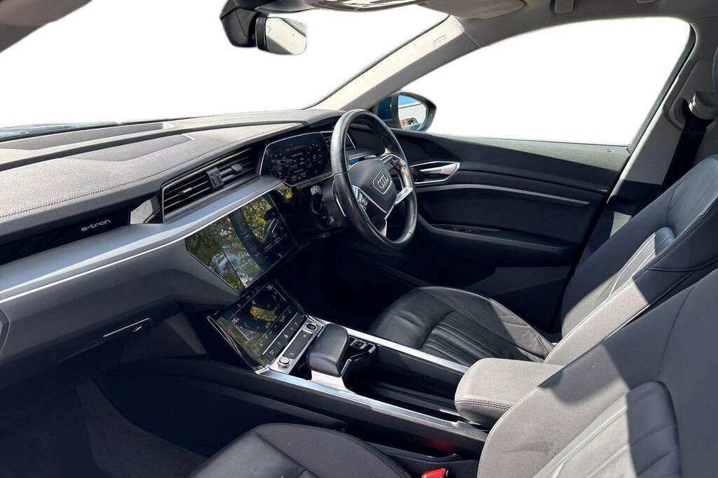 Audi E-tron 230Kw 50 Quattro 71Kwh Technik 2021 Blue #2