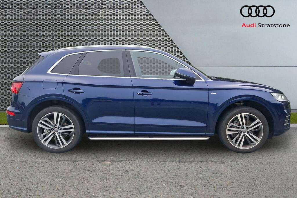 Audi Q5 40 Tdi Quattro S Line S Tronic 2019 Blue #4