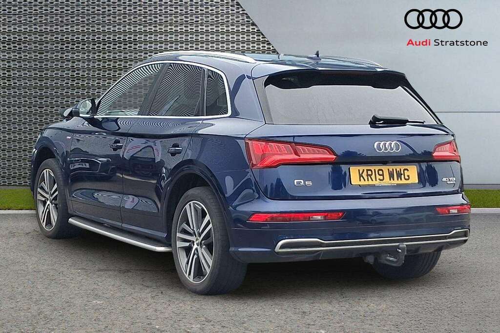 Audi Q5 40 Tdi Quattro S Line S Tronic 2019 Blue #3