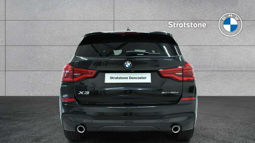 BMW X3 Xdrive20d Mht M Sport Step 2021 Black #5