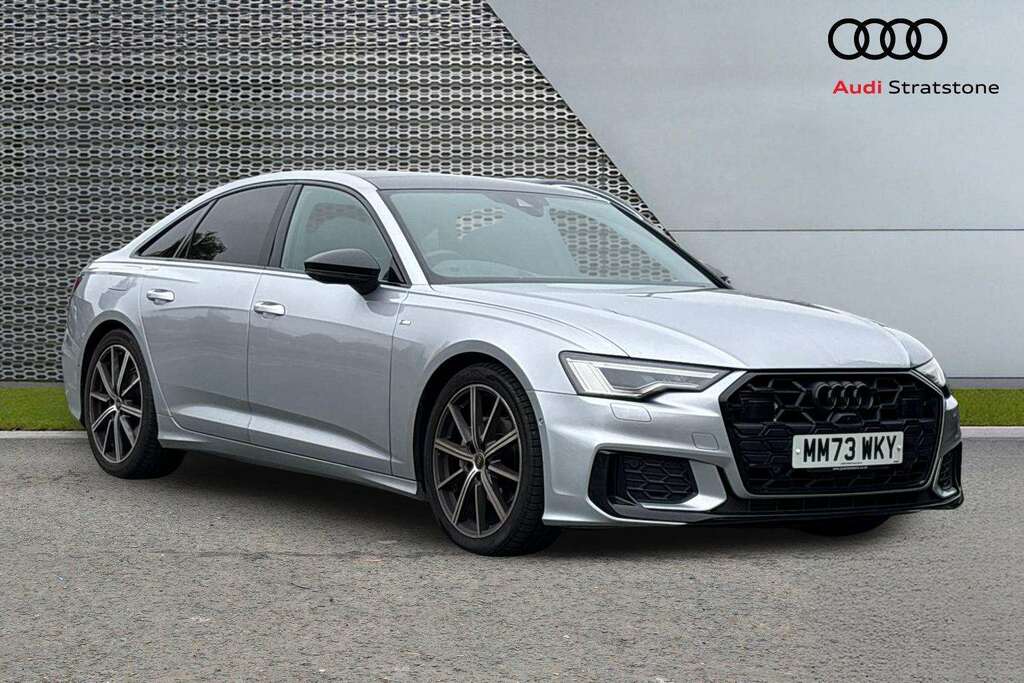 Audi A6 40 Tfsi Black Edition S Tronic 2023 Silver