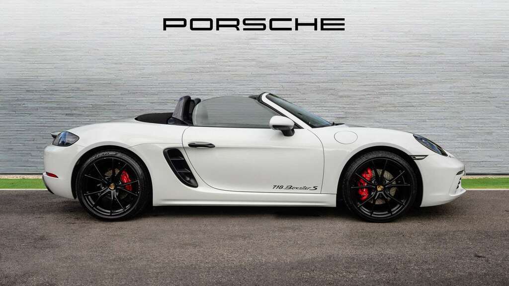 Porsche 718 Boxster Boxster S S-a 2021 White #5