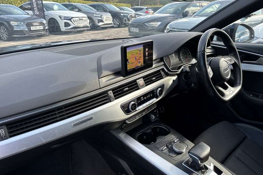 Audi A4 2.0 Tdi 190 Quattro S Line S Tronic 2017 Black #2