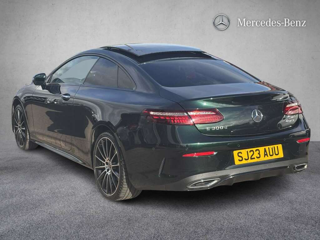 Mercedes-Benz E Class E300d 4Matic Amg Line Night Ed Pre 9G-tronic Green #4