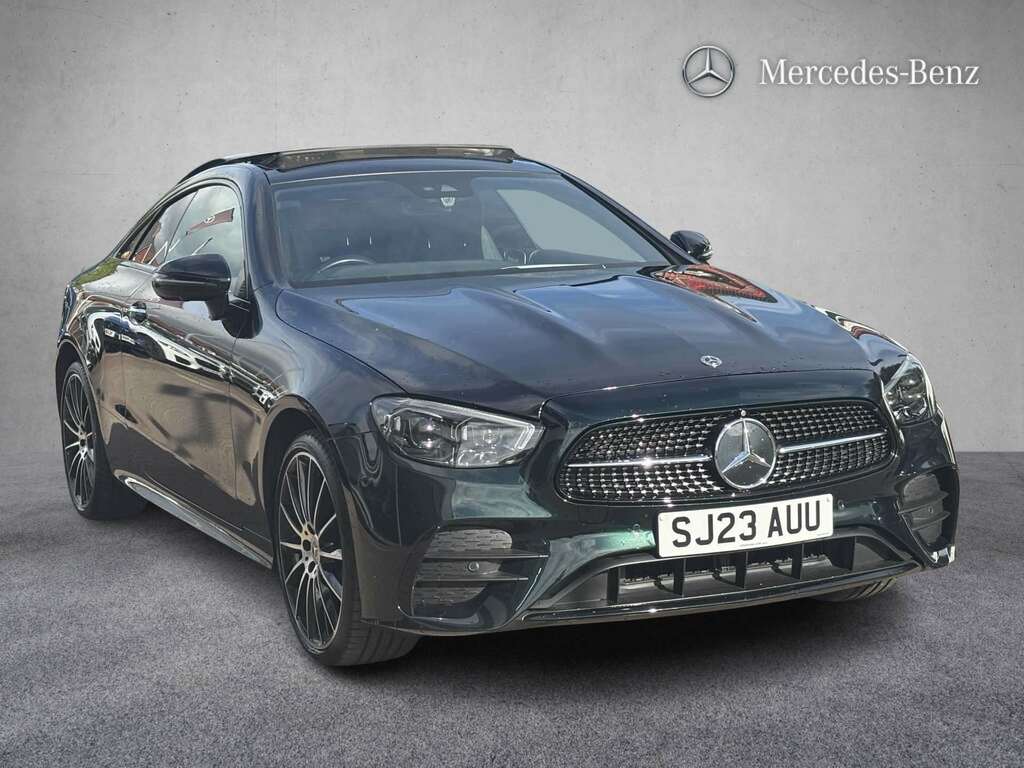 Mercedes-Benz E Class E300d 4Matic Amg Line Night Ed Pre 9G-tronic Green