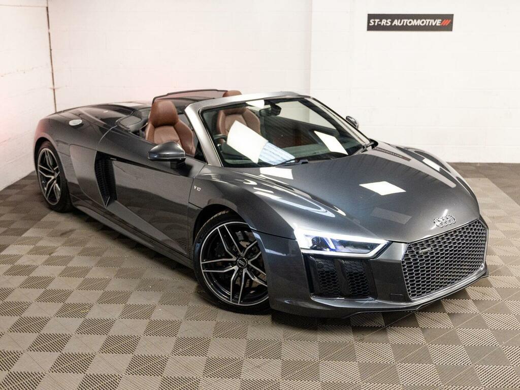 Audi R8 Convertible 5.2 Fsi V10 Spyder S Tronic Quattro Eu Grey #6