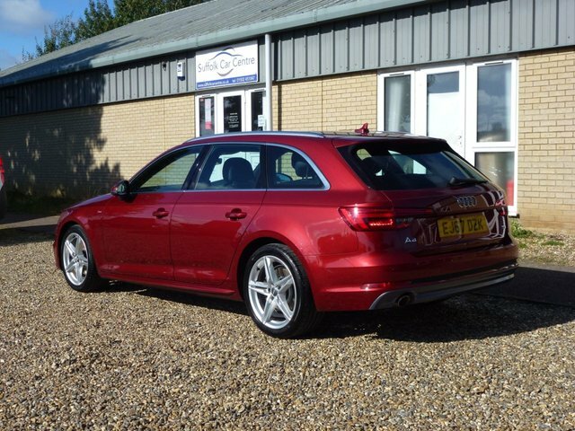 Audi A4 Avant 2.0 Tdi S Line Red #5