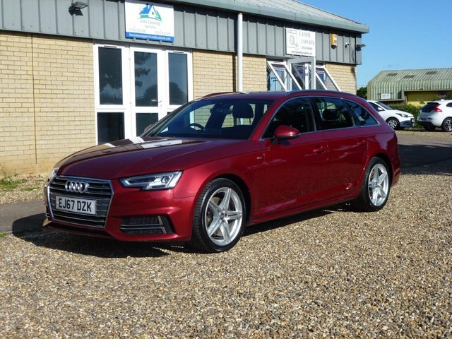 Audi A4 Avant 2.0 Tdi S Line Red