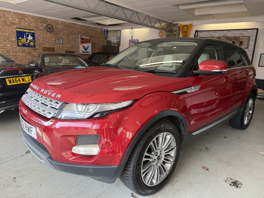 Land Rover Range Rover Evoque 2.2 Sd4 Prestige Red #3