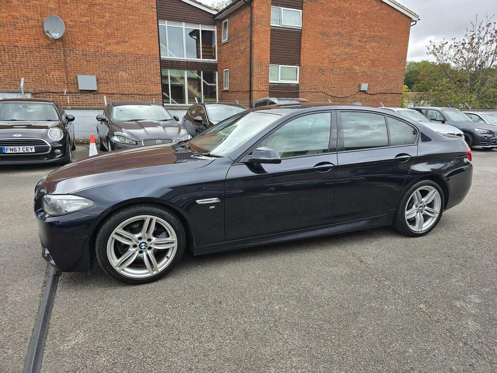 BMW 5 Series 2.0 520D M Sport Euro 6 Ss Black #4