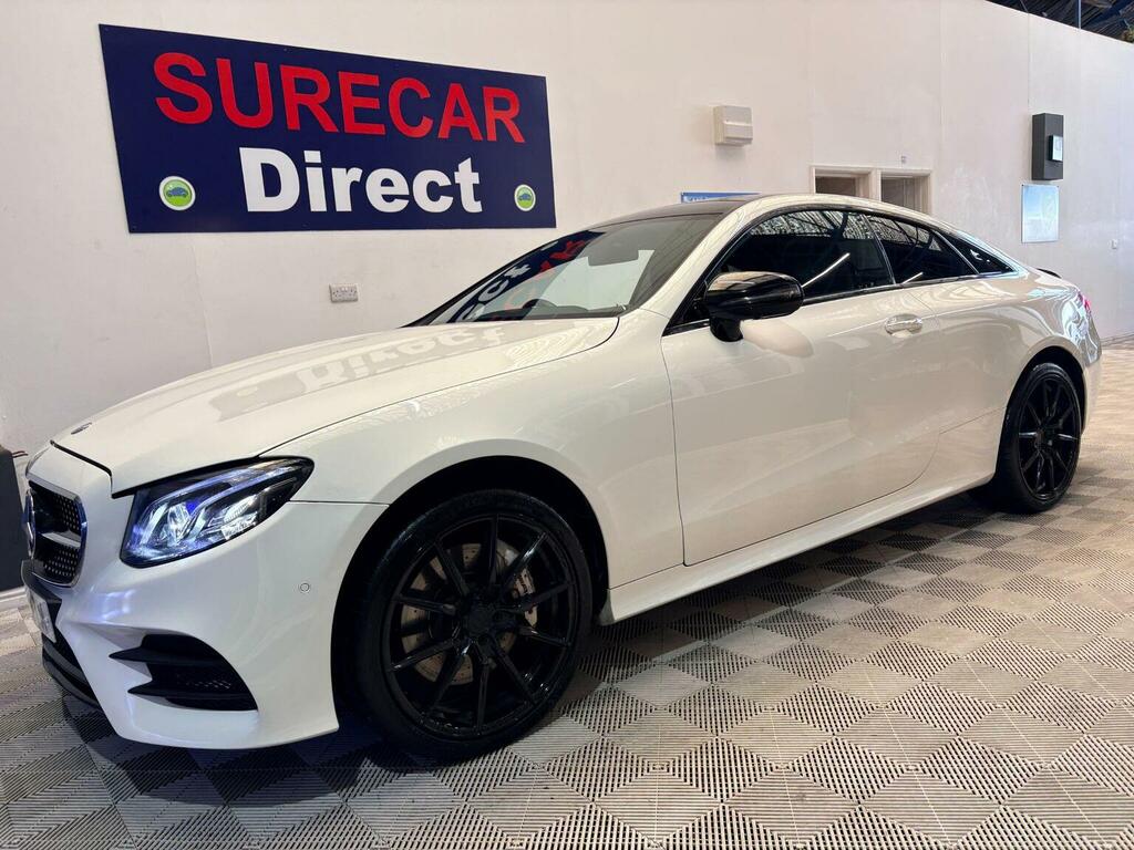 Mercedes-Benz E Class Coupe 2.9 E400d Amg Line Premium Plus G-tronic White