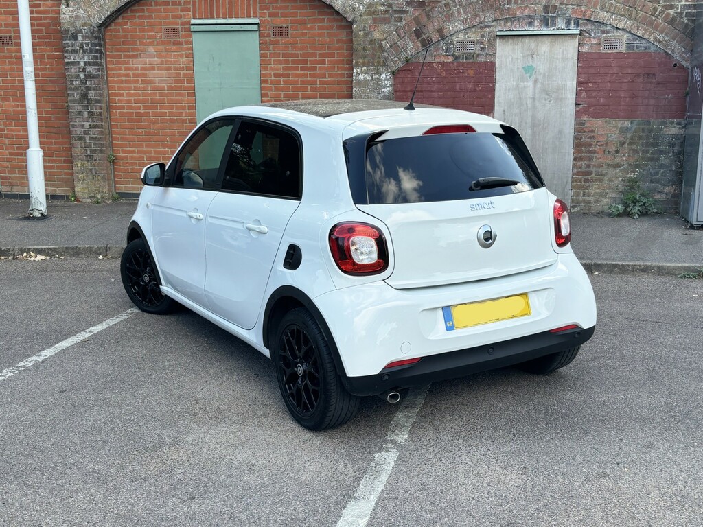 Smart Forfour Hatchback 1.0 Edition White 2016 White #6