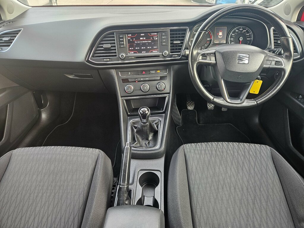 Seat Leon Hatchback 2.0 Tdi Cr Fr Sport Coupe Euro 5 Ss 3 Black #12