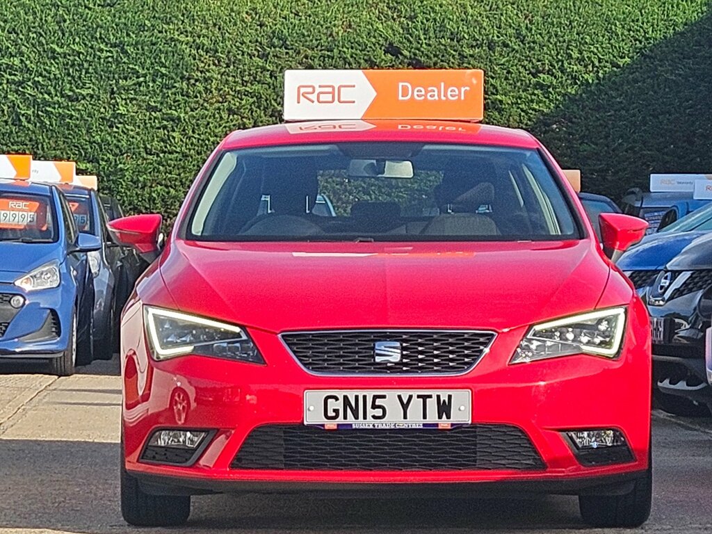Seat Leon 1.6 Tdi Ecomotive Cr Se - Full Service History Red #4