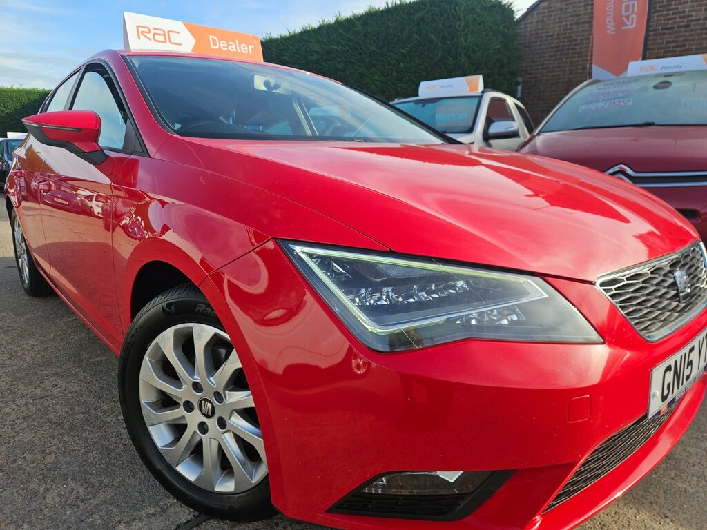 Seat Leon 1.6 Tdi Ecomotive Cr Se - Full Service History Red #2