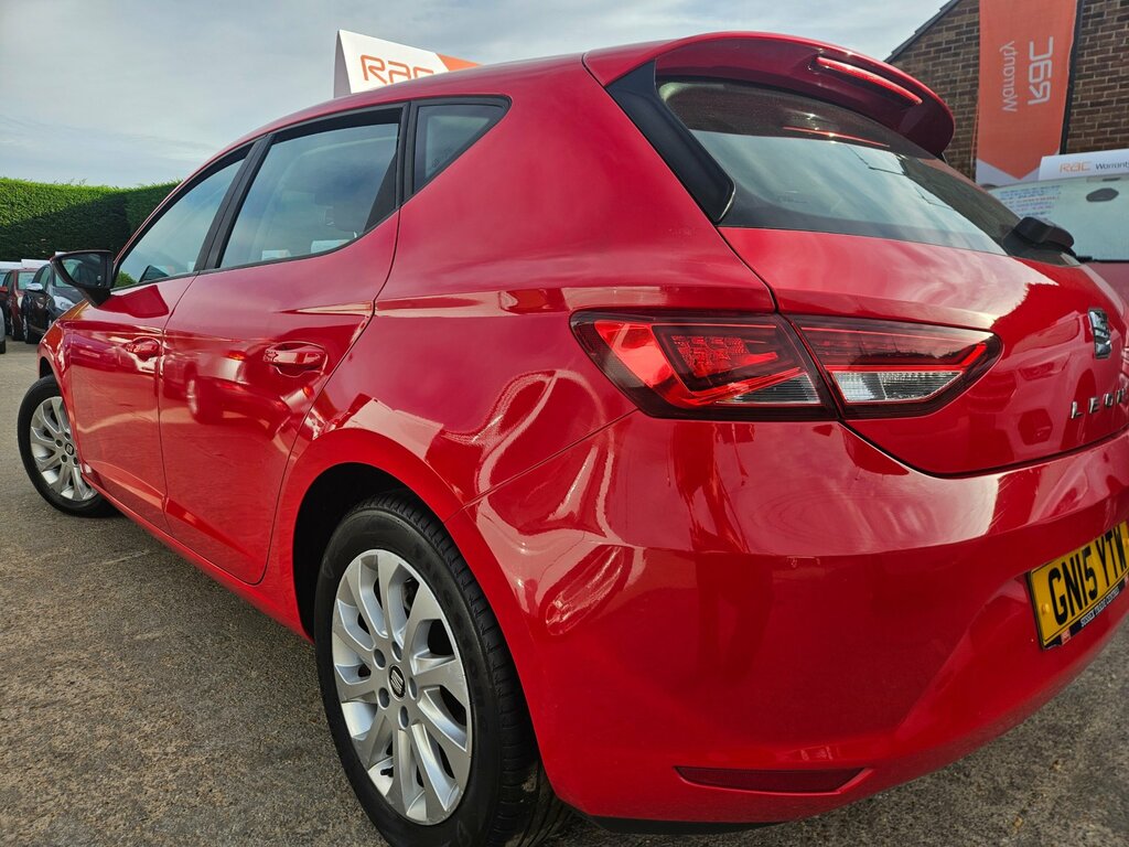 Seat Leon 1.6 Tdi Ecomotive Cr Se - Full Service History Red #6