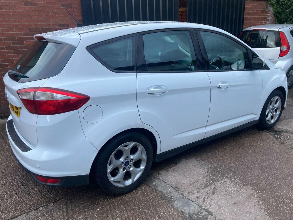 Ford C-Max 1.6 Tdci Zetec Euro 5 White #6