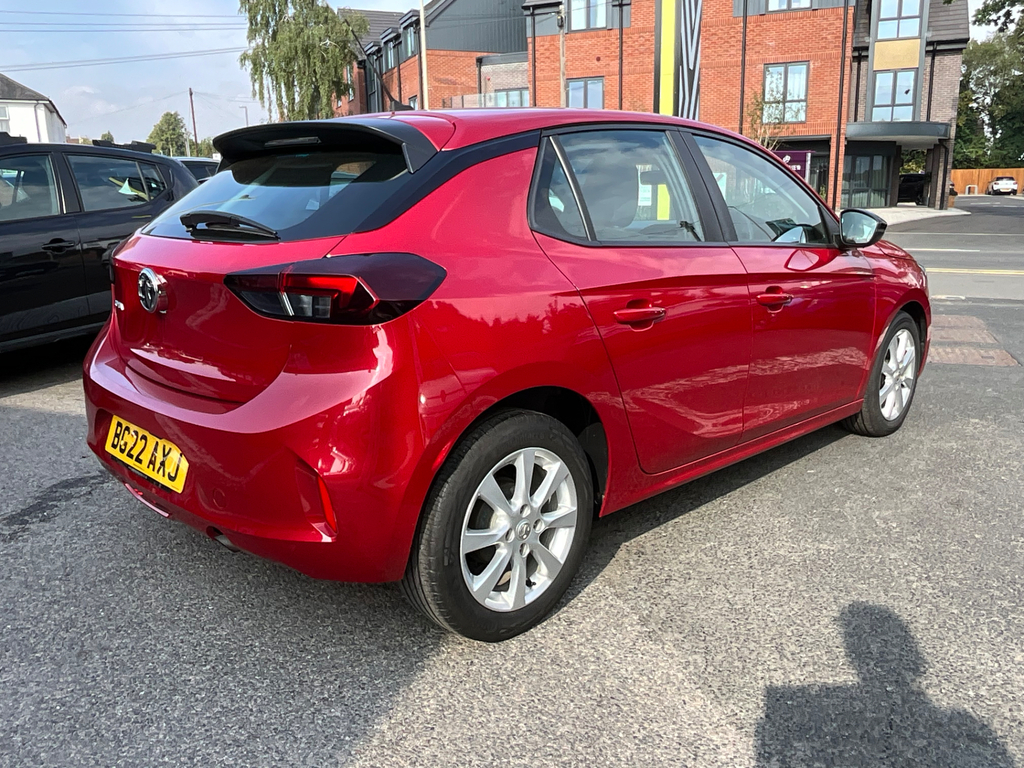 Vauxhall Corsa 1.2 Se Edition Hatchback BG22AXJ Red #5