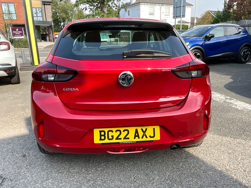 Vauxhall Corsa 1.2 Se Edition Hatchback BG22AXJ Red #6