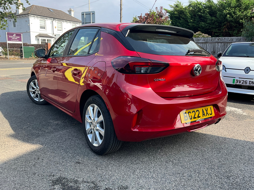 Vauxhall Corsa 1.2 Se Edition Hatchback BG22AXJ Red #2
