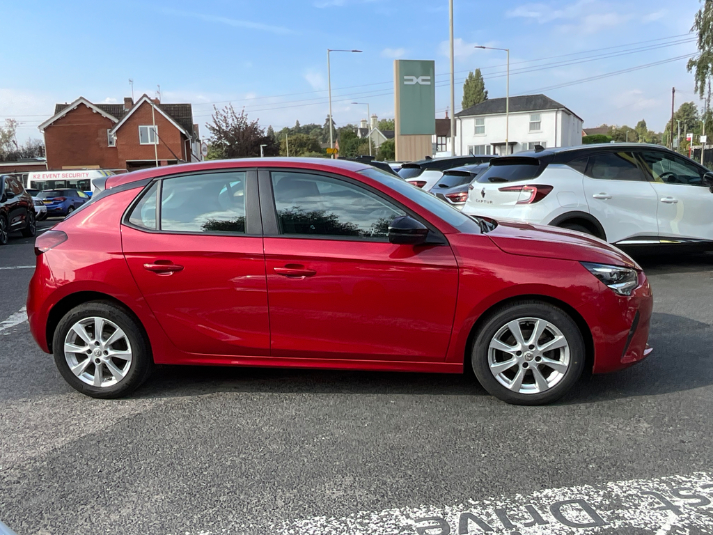 Vauxhall Corsa 1.2 Se Edition Hatchback BG22AXJ Red #4