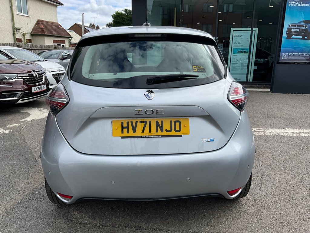 Renault Zoe R135 Ev50 52Kwh Iconic Hatchback Grey #5