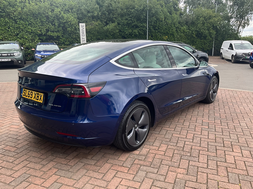 Tesla Model 3 Model 3 Long Range Awd Blue #4