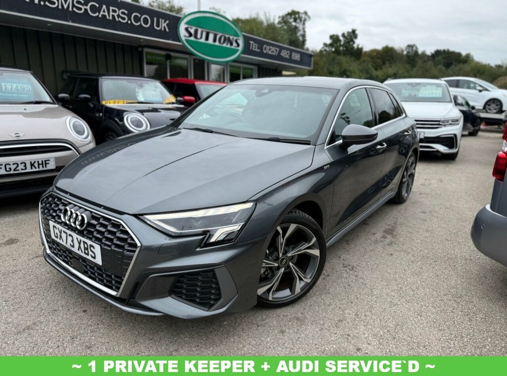 Audi A3 1L S Line Grey