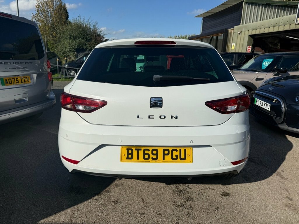 Seat Leon 1.5L Se Dynamic BT69PGU White #6