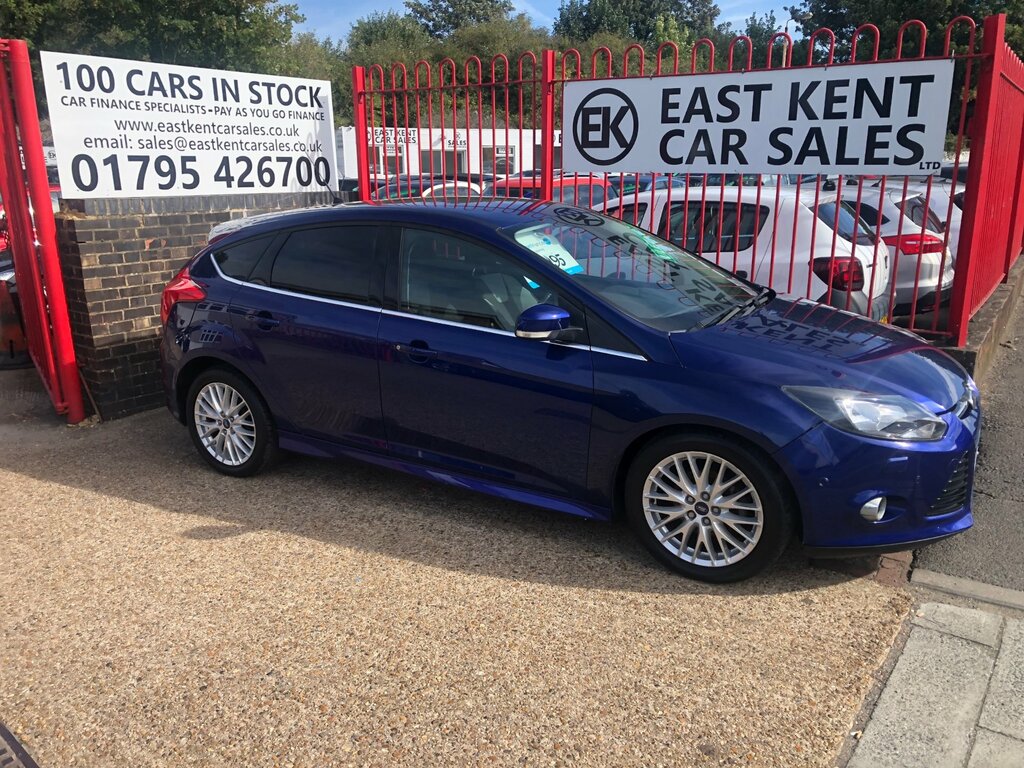 Ford Focus 1.0T Ecoboost Zetec Hatchback Eu Blue #4