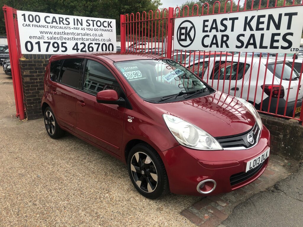 Nissan Note 1.6 16V N-tec Hatchback Euro 5 1 Red
