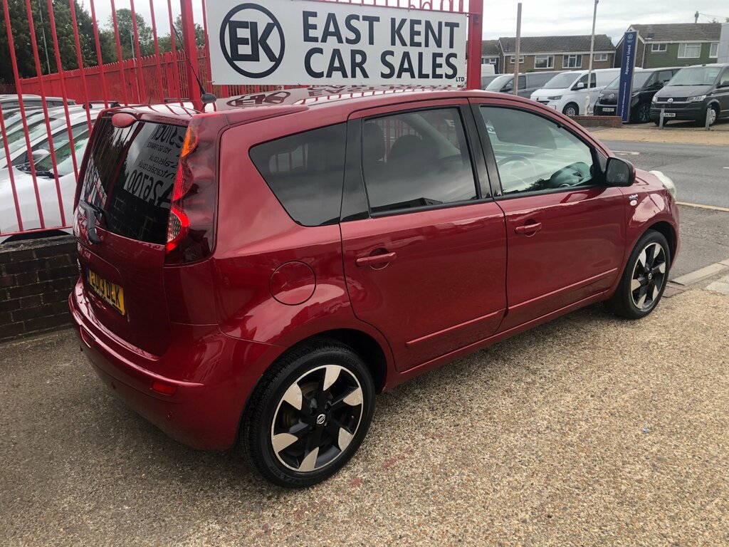 Nissan Note 1.6 16V N-tec Hatchback Euro 5 1 Red #5
