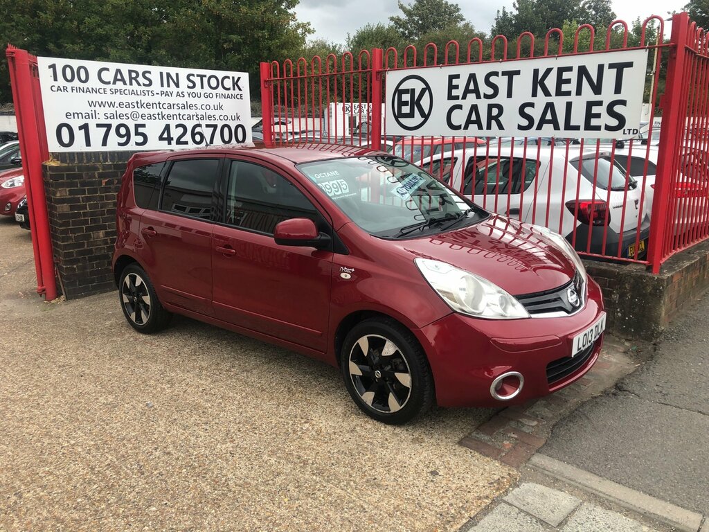Nissan Note 1.6 16V N-tec Hatchback Euro 5 1 Red #4