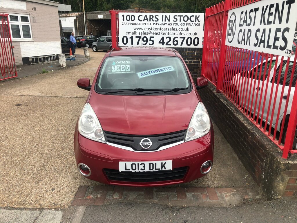 Nissan Note 1.6 16V N-tec Hatchback Euro 5 1 Red #2