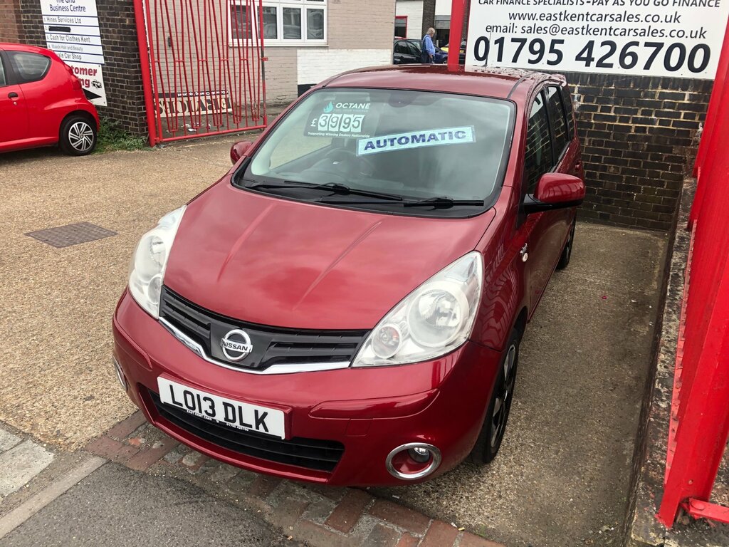 Nissan Note 1.6 16V N-tec Hatchback Euro 5 1 Red #3